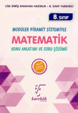 Karekök Yayınları 8.Sınıf LGS Matematik Konu Anlatımı ve Soru Çözümü