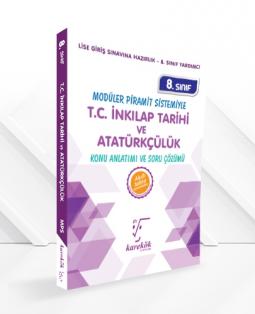 Karekök Yayınları 8.Sınıf LGS T.C. İnkılap Tarihi ve Atatürkçülük Konu Anlatım ve Soru Çözümü